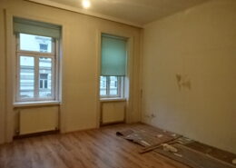 Wohnungssanierung Altbau Zimmer vor Sanierung