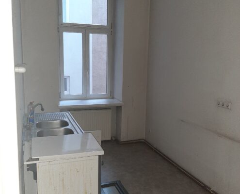 Wohnungssanierung 1050 Wien Küche vor Sanierung